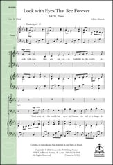 Look with Eyes That See Forever SATB choral sheet music cover